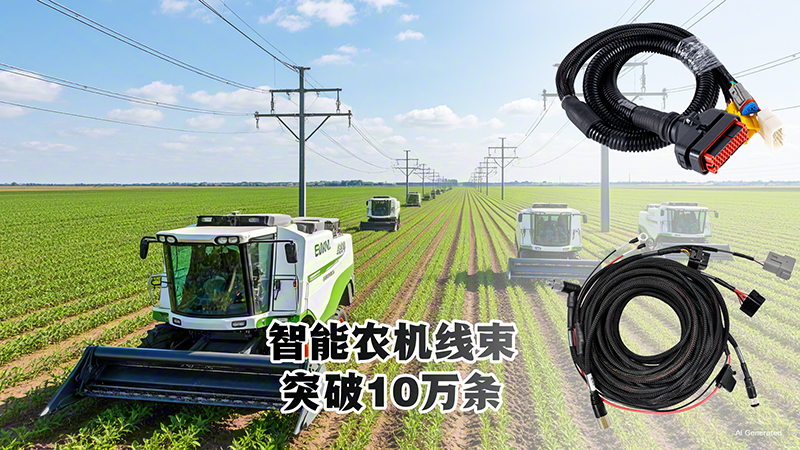 喜訊！蘇州凱佰樂智能農(nóng)機(jī)線束生產(chǎn)破10萬條